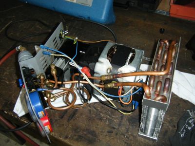 Station de récupération, vue intérieure