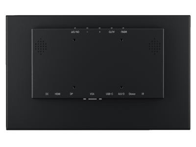 Beetronics, modèle BEE12TS7M, vue arrière avec le nom des boutons