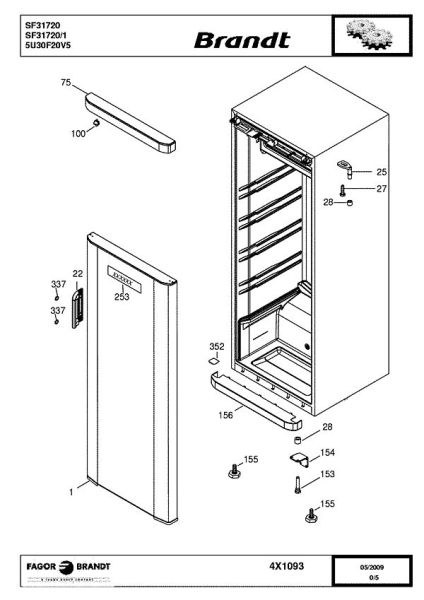 Fichier:Brandt-réfrigérateur-SF31720-vue pièces-120.jpg