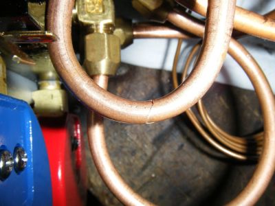 Station de récupération, fuite, vue générale