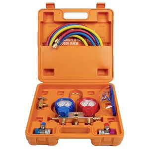 Manifold trois voies dans sa mallette